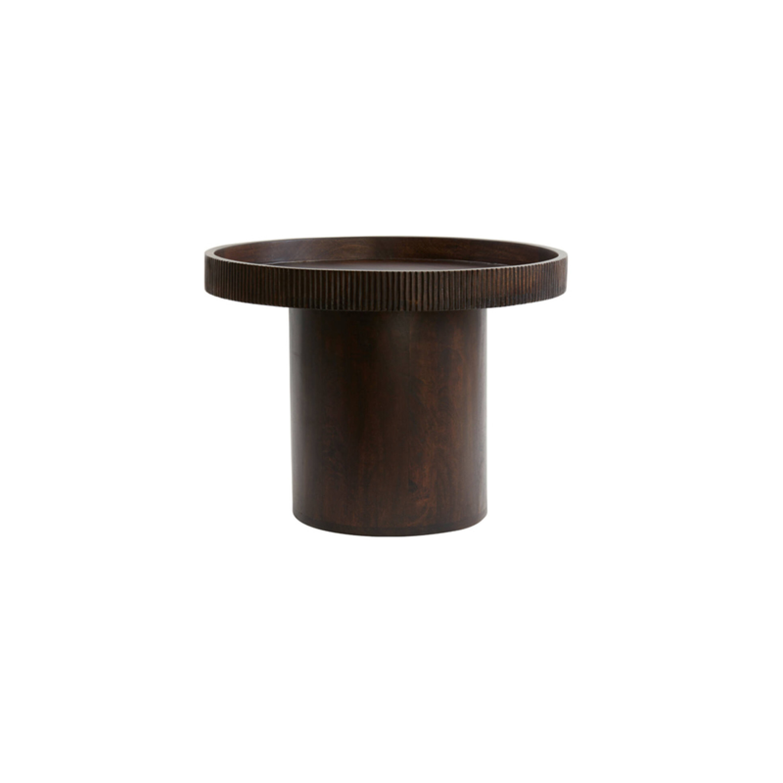 Kalomo dark brown side table