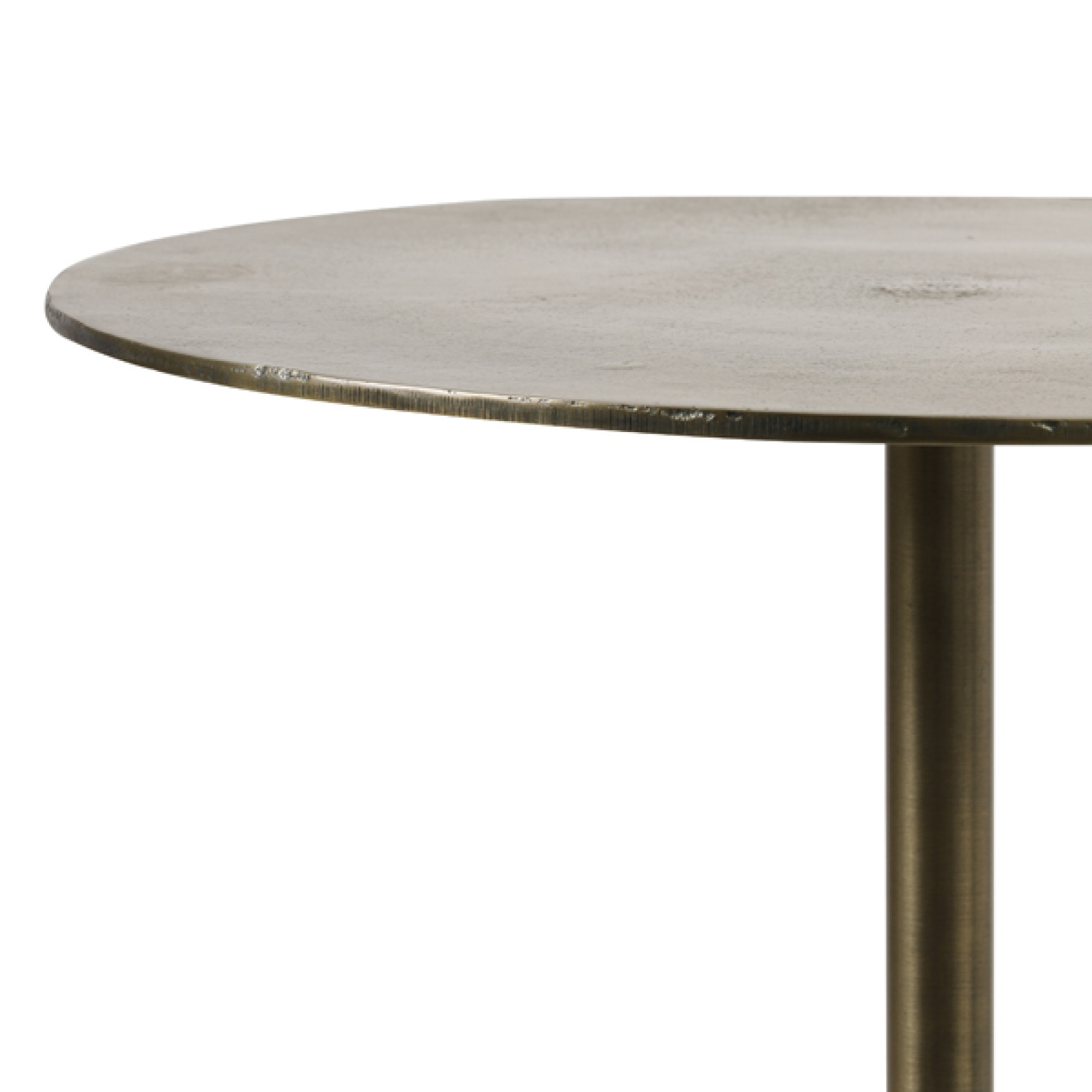 Molo antique bronze side table