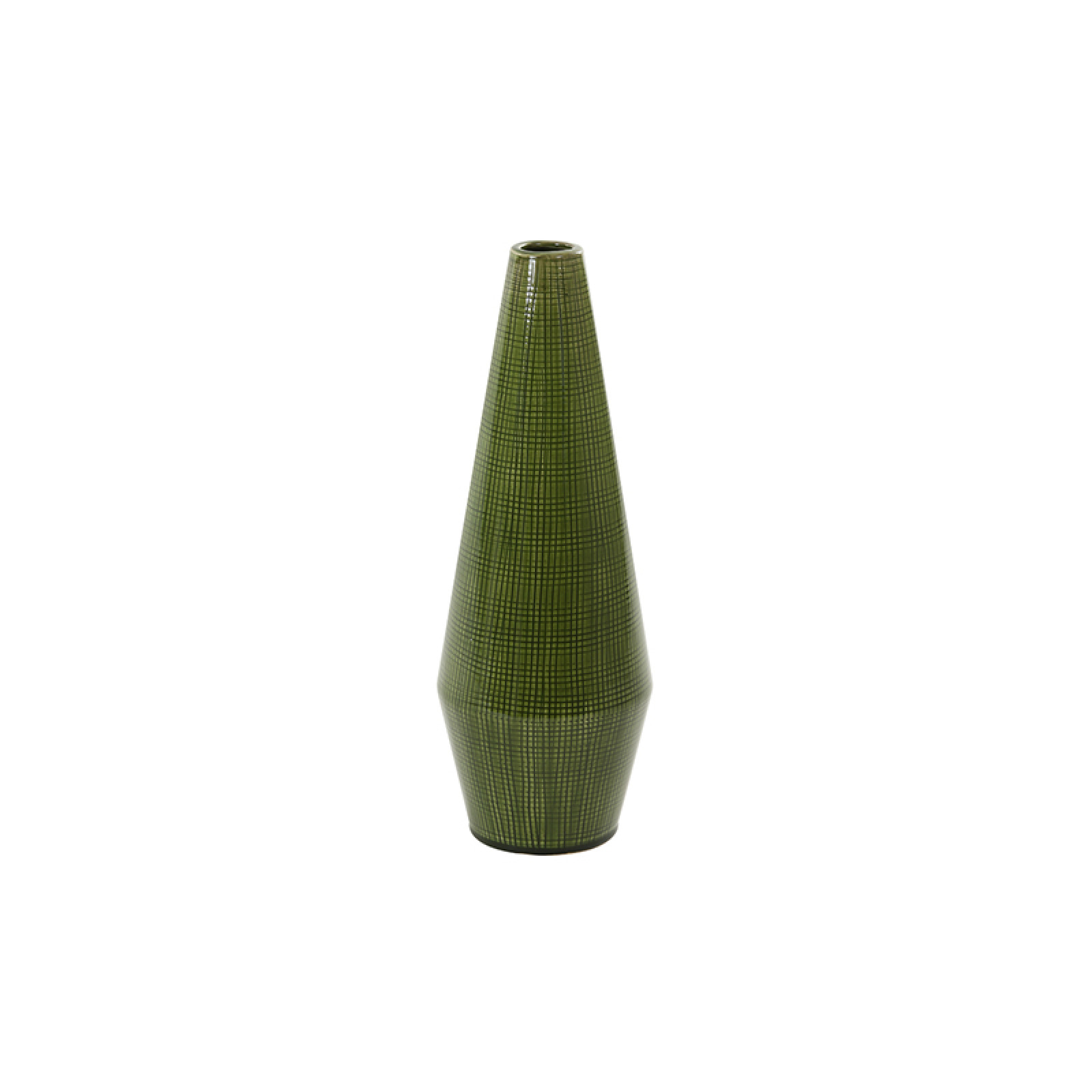 Isidor green vase