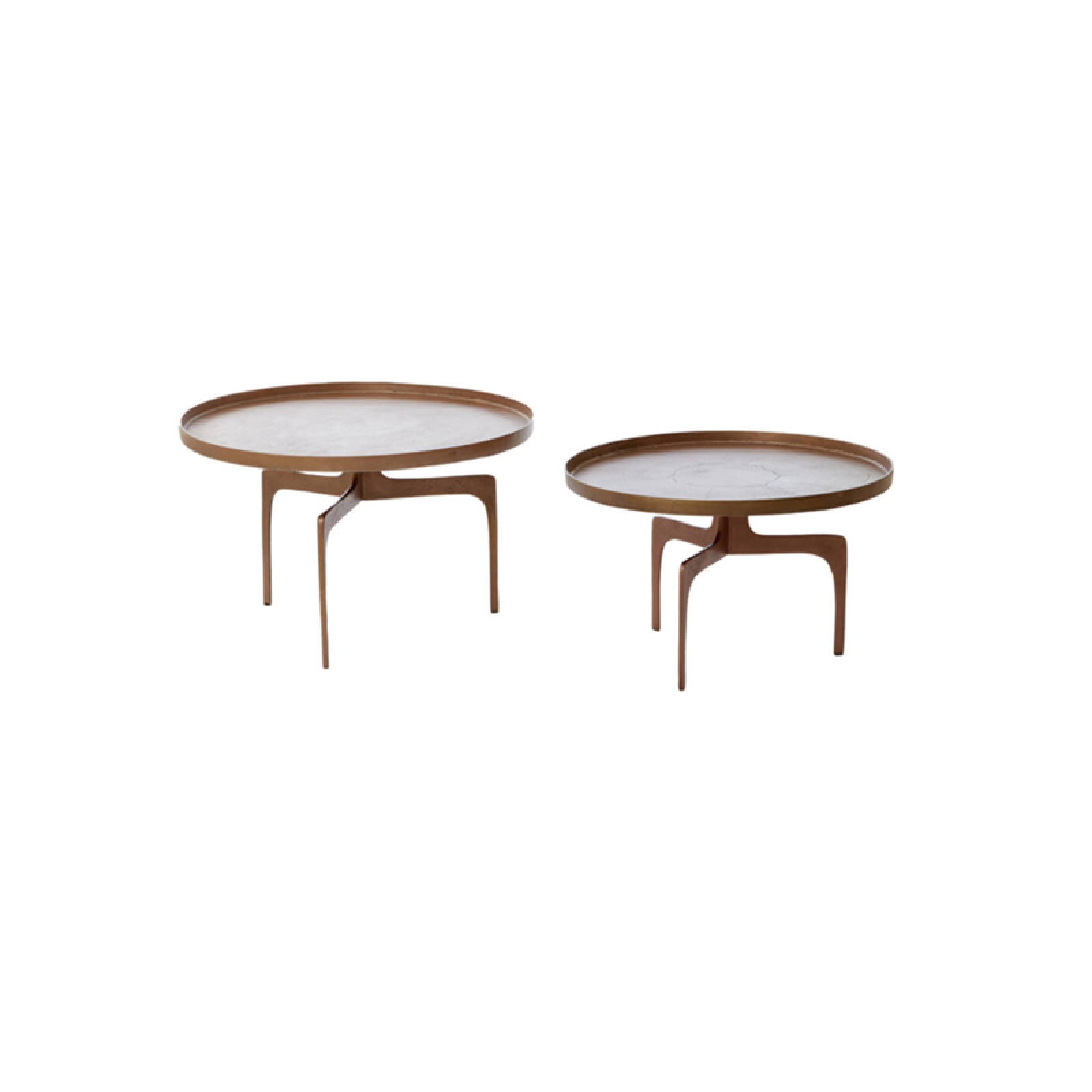 Pano bronze coffee table set