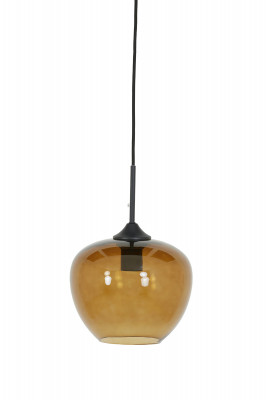 Mayson glass brown hanging lamp