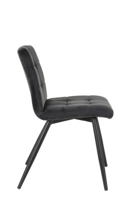 Olive dark grey dining chair