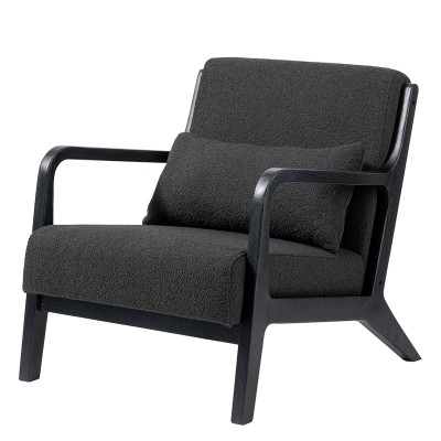Celine black armchair