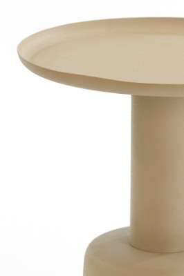 Milaki beige side table