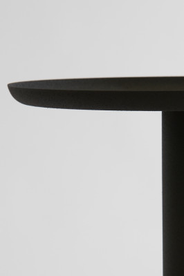 Milaki black side table