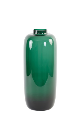 Keira glass green vase