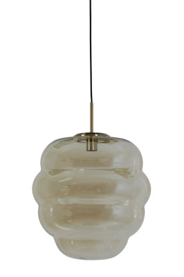 Misty glass hanging lamp