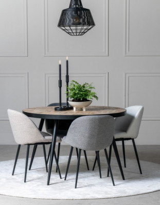 Carrington grey dining chair