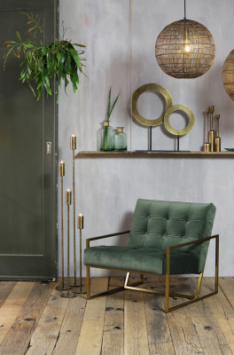 Geneve olive green armchair