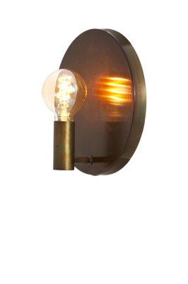 Disc wall lamp