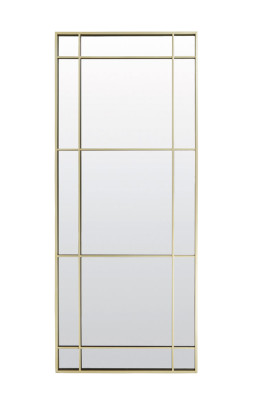 Rincon smoked glass-gold mirror 