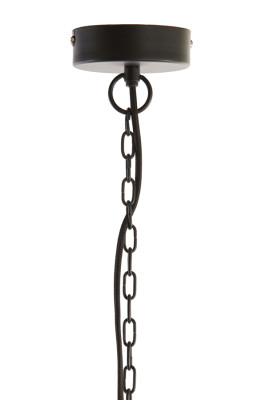 Nakisha black hanging lamp