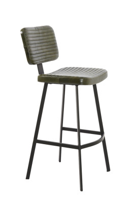 Masana green bar stool