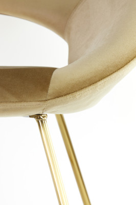 Antony gold velvet chair