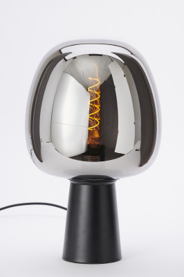 Maysony matt black table lamp