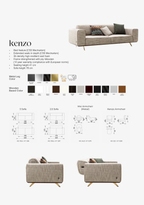Kenzo sofa