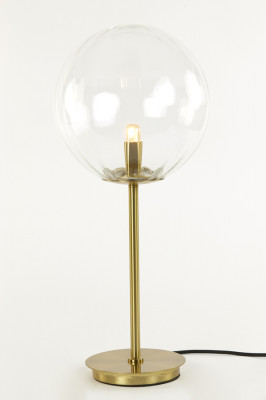 Magdala glass clear table lamp