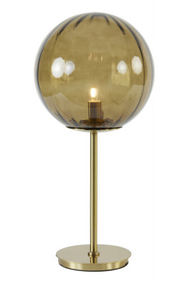 Magdala brown glass table lamp